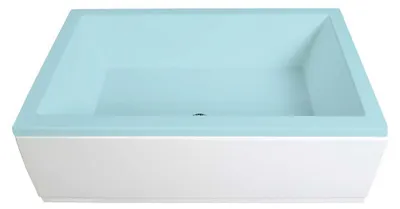 Produktbild von Polysan DEEP PLAIN Schürze für Nische, 150x36cm, weiß