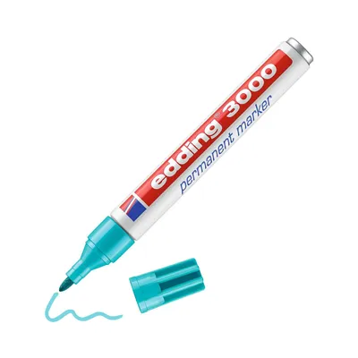 Produktbild von Edding 3000, Mehrfach, Weiß, Blau