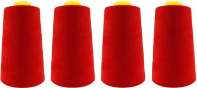 Produktbild von BabySnap Overlockgarn 4x2700m Farbe: 06180 dunkelrot