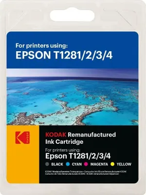 Produktbild von Kodak 185E012821 kompatibel für Epson SX125 C13T12854012 T1281/2/3/4