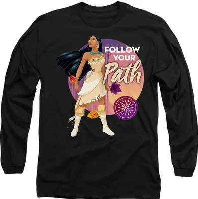 Imagen del producto de Camiseta uni para hombre/mujer, diseño "Follow Your Path" de Pocahontas, modelo TV14865 (talla L), color