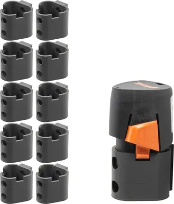 Produktbild von 10x Akkuhalter für Stihl Akku AS 2 Wandhalter Akkuwandhalter Wandhalterung Halter