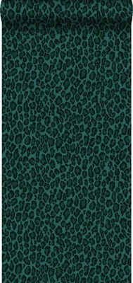 Produktbild von ESTAhome tapeta leopardia potlač smaragdovo zelená - 139154 - 0,53 x 10,05 m