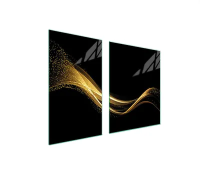 Produktbild von Glasplatte und Schneidebrett 100x52 schwarz