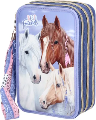 Produktbild von Depesche Miss Melody 3fach Federtasche Bandana