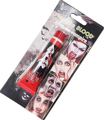Produktbild von Realistisches Halloween Fake Blut Kunstblut Filmblut künstliches Blut in der Tube - Fasching, Karneval, Halloween, Verkleidung, Schminke