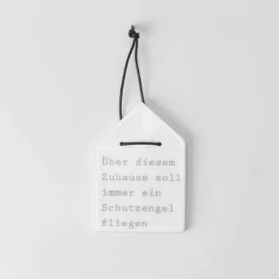 Produktbild von Wandhäuschen "Über diesem Zuhause"