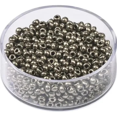 Produktbild von KNORR PRANDELL 213118065 Böhmische Rocailles Ø 25 mm Glas grau