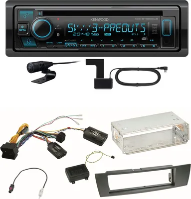 Produktbild von Kenwood KDC-BT960DAB Bluetooth Digitalradio Einbauset für BMW E90 E91 E92 E93