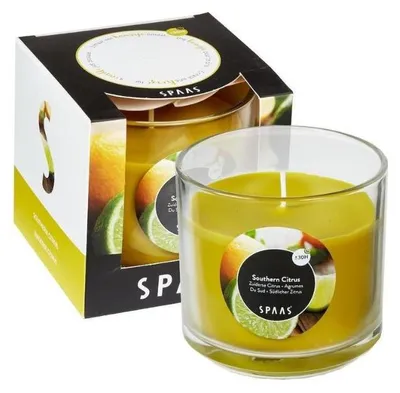Obrázok produktu pre Vonná sviečka v skle SOUTHERN CITRUS 8,5 cm žltá