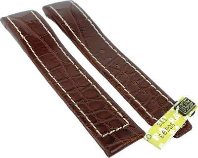 Produktbild von Maurice Lacroix Masterpiece Tonneau Uhrenarmband 21mm Krokoleder 33176