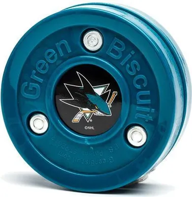 Obrázok produktu pre Puck Green Biscuit NHL San Jose Sharks zelená