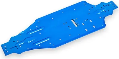 Produktbild von Traxxas Chassis Aluminium blau eloxiert
