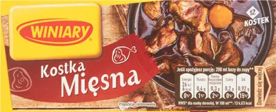 Zdjęcie produktu dla WINIARY Kostki Rosolowe instant o Smaku Mięsnym 12 szt.