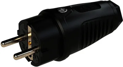 Produktbild von Stecker Schutzkontaktstecker Vollgummi 2xErdung IP44 PCE 0522-ss