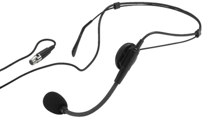 Produktbild von MONACOR HSE-80 Elektret-Kopfbügelmikrofon