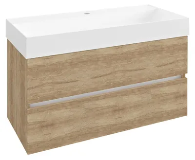Produktbild von Sapho ODETTA Unterschrank 95x50x43,5cm, Eiche Alabama