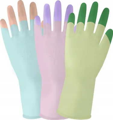 Obrázok produktu pre Gumené rukavice pre domácnosť 2 páry 11"