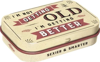 Produktbild von Nostalgic-Art - Pillendose - Word Up - I'm not getting old