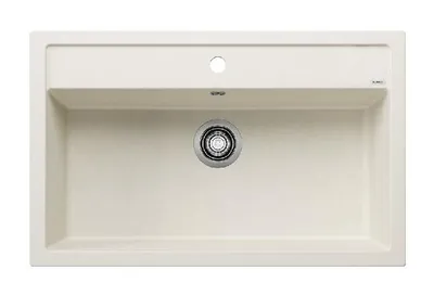 Obrázek produktu pro Blanco Dalago 8 - Silgranitový dřez, 815x510 mm, s ovládáním odtoku, jemná bílá 527065