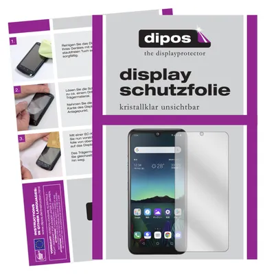 Produktbild von 2x Schutzfolie für LG K50 klar Displayschutzfolie Folie Display Schutz dipos