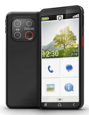 Image de Emporia emporiaSMART.7mini 13,8 cm (5.45") SIM unique Android 15 4G USB Type-C 6 Go 128 Go 3500 mAh Noir