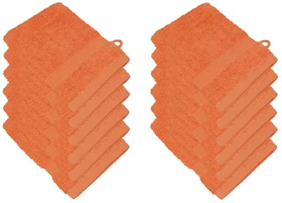 Produktbild von Waschhandschuhe 15 x 21 cm, 500 g/m² Baumwolle, waschbar bis 95 °C