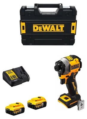 Imagen del producto de Atornillador de Impacto DeWALT DCF850P2T (2 x 5,0 Ah + DCB115 + TSTAK II)