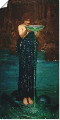 Produktbild von ARTland Poster Circe Invidiosa Größe: 30x60 cm