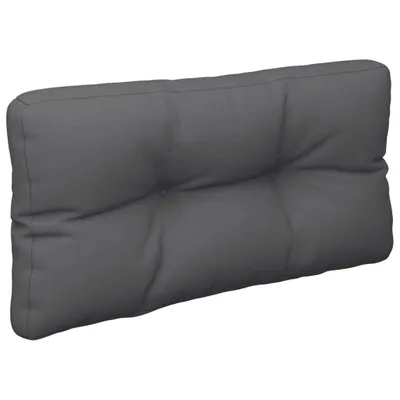 Zdjęcie produktu dla vidaXL Poduszka na paletę antracyt 70x40x12 cm tkanina