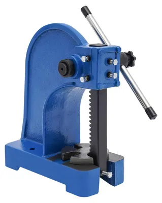 Productafbeelding van Handmatige pers voor boomstammen, tafelmodel, hoge drukcapaciteit, blauw