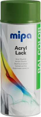 Produktbild von MIPA Acryllack RAL Color Farbspray 400ml RAL6010 - grasgrün