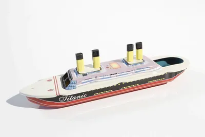 Produktbild von Blechspielzeug Boot »Titanic«.