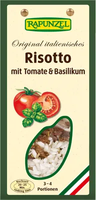 Produktbild von Risotto mit Tomaten und Basilikum 250g
