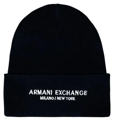 Produktbild von Armani Exchange Cap aus Polyester in Blau