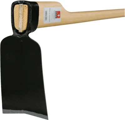 Produktbild von Rheinische Hacke Blattmaß 185x85x110mm geschmiedet,m.Eschenstiel G.700g IDEAL
