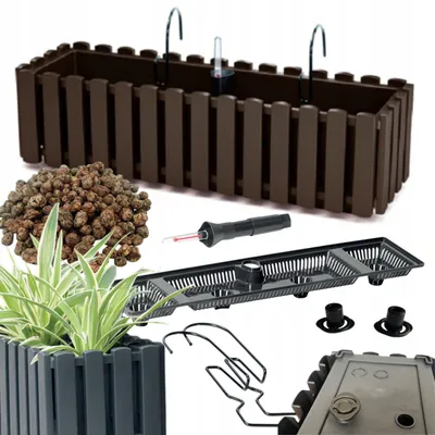 Produktbild von DIKEL DDEF600W Balkonkasten mit Bewässerungssystem und Blähton