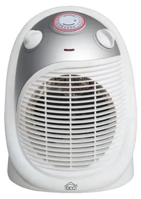 Zdjęcie produktu dla DCG Eltronic HL9370 Elektryczny grzejnik pokojowy Biały 2000 W Elektryczny termowentylator