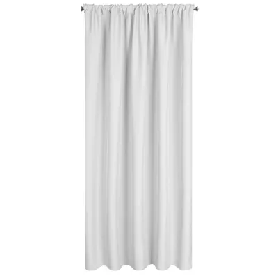 Produktbild von Eurofirany 425637, Durchscheinend, Weiß, Einfarbig, Polyester, Schleife, 180 g/m²