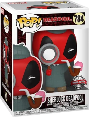 Produktbild von Marvel Deadpool 30th - Sherlock Deadpool 784 Special Edition - Funko Pop! - Vinyl Figur