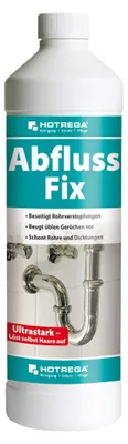 Produktbild von HOTREGA Abfluss Fix 1 Liter Konzentrat