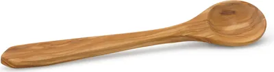Zdjęcie produktu dla CONTINENTA Kochlöffel rund, Olivenholz 30 cm 4921 4017167492100 Vorteilset – 2 Stück – inkl. 4 Edelstahl-Trinkhalme
