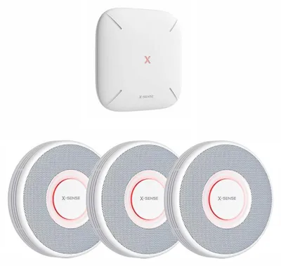 Obrázok produktu pre X-Sense XS0B-MR31, Biela, 50 m, 100 dB, AC, Batérie, 5 V, 1 A