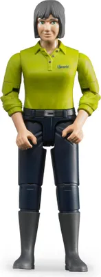 Immagine prodotto di Bruder 60405 - Donna con jeans blu scuro 1:16