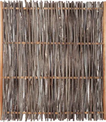 Produktbild von Zaun Hauptelement Haselnusszaun Pepe 120 x 140 cm braun
