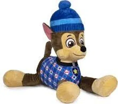 Produktbild von Paw Patrol Plüschfigur 50 cm Weiches Kuscheltier Kinder Kuschelfreund Geschenk ab 1 Jahr Chase