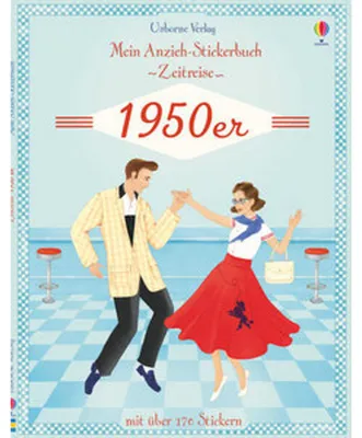 Obrázek produktu pro Mein Anzieh-Stickerbuch Zeitreise: 1950er