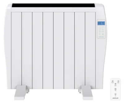 Zdjęcie produktu dla Cecotec ReadyWarm 1800 Thermal, Elektryczny grzejnik konwektorowy, Aluminium, Wewnętrzna, Podłoga, Ściana, Biały, LCD