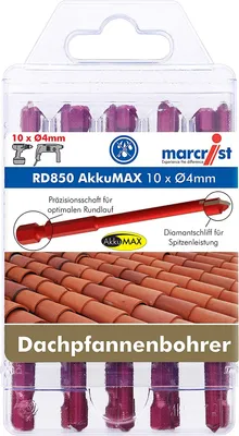 Zdjęcie produktu dla Marcrist RD850 AkkuMAX Wiertło do dachówek 4 mm