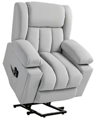 Produktbild von HOMCOM Fernsehsessel mit Aufstehhilfe Relaxsessel mit Massage-/ Wärmefunktion